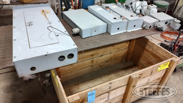 Electric boxes & breaker panels